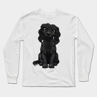 Black Cocker spaniel Long Sleeve T-Shirt